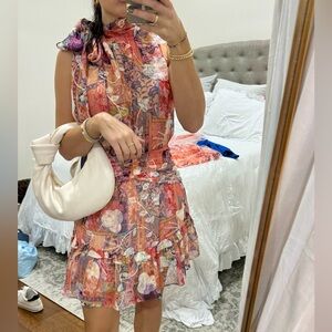 Elliatt Floral Multicolor Sleeveless Dress